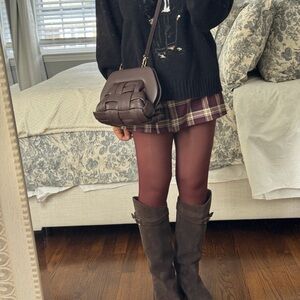 Elegant Brown Shoulder Bag